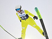 Klára Ulrichová pi závodech ve védském Falunu.