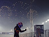 Max Verstappen (Red Bull) po startu z tetí pozice slaví vítzství ve Velké...