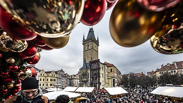 V�no�n� trhy na Starom�stsk�m n�m�st� (29. listopadu 2025)