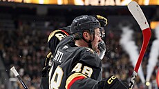 Tomá� Hertl se raduje po svém druhém gólu v utkání proti San Jose.