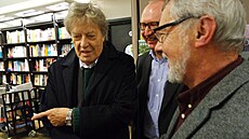 Britský re�isér a zlínský rodák Tom Stoppard na setkání se zlínským...