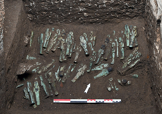 Egyptologové v troskách starov�kého m�sta D�anet v delt� Nilu vykopali...