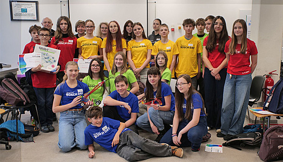 Juniors� Bosch Day � akce pro budoucí generaci mladých technik�