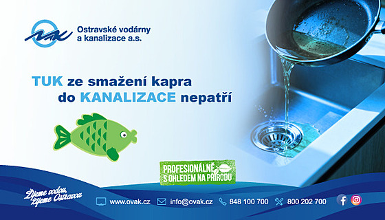 Tuk ze sma�ení kapra do kanalizace nepat�í