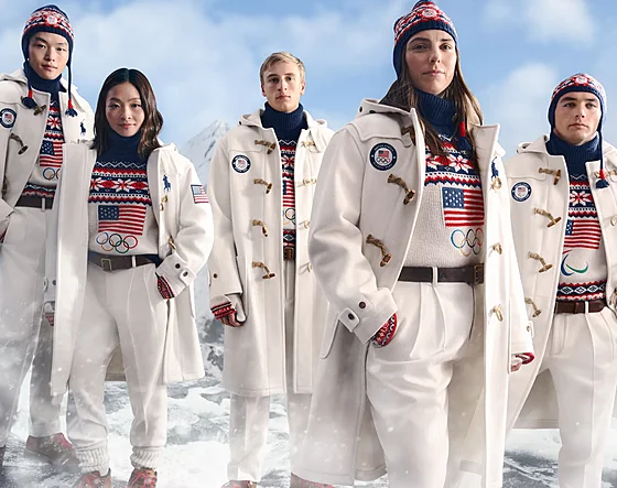 Oficiální olympijská kolekce Ralph Lauren pro zimní olympijské a paralympijské...