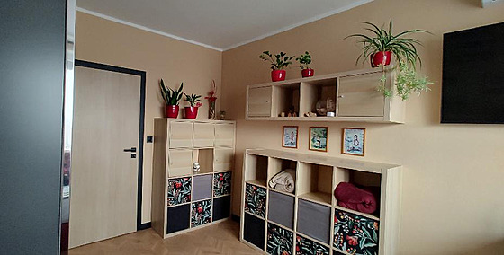 Z d�tského pokoje dcer je dnes herna vnuk�, pokoj pro hosty �i pro odpo�inek.