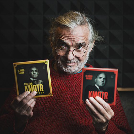 Old�ich Kaiser s audioknihami Kmotr a Poslední kmotr, kterým prop�j�il sv�j hlas