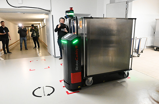 Jihlava Hastanesi altı robotu çalıştırdı