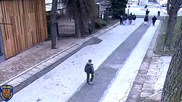 Znojmo'da genç adam için şanssızlık: polis şefinin önüne havai fişek attı