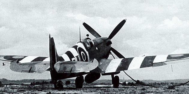 Spitfire 312. �s. stíhací perut� RAF b�hem operace Overlord