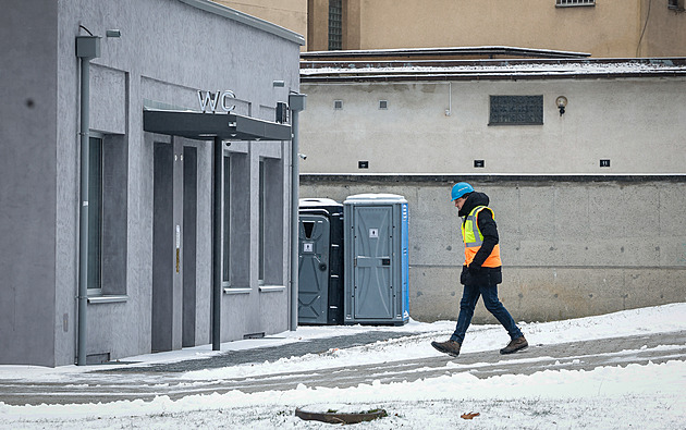 Liberec'teki yeni umumi tuvaletler kullanım dışı