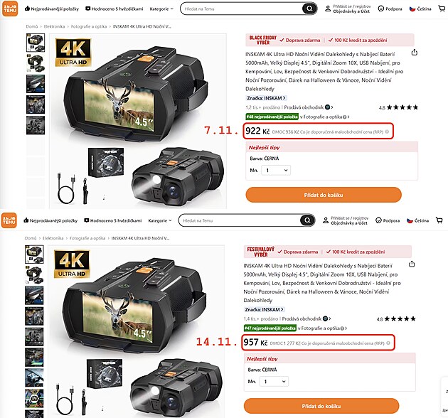 Temu obecn� l�k� na velmi n�zk� ceny, u nich� uv�d� doporu�enou maloobchodn�...