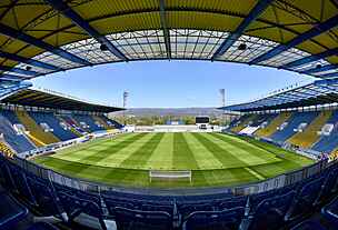 Teplick� stadion na St�nadlech.