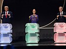Kanadský premiér Mark Carney, mexická prezidentka Claudia Sheinbaumová a...