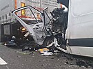 Nehoda u Velkch Nmic dopadla tragicky pro idie dodvky. (9. prosince 2025)