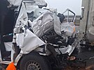 Nehoda u Velkch Nmic dopadla tragicky pro idie dodvky. (9. prosince 2025)