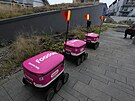 Foodora p�edstavila autonomn� robotick� voz�tka, kter� budou rozv�et j�dlo,...