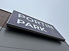 Retail park v Roudnm nese nzev developersk spolenosti Portin. (prosinec...