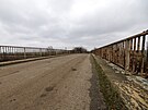 Most pes dlnici D2 u Podivna na Beclavsku je ve patnm stavu, pevnost jeho...