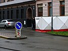V Mosteck ulici v Brn zemela po napaden noem ena. Podezelho policist...