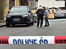 Pra��t� policist� zasahovali ve Vojtov� ulici v pra�sk�ch Mod�anech, kde...