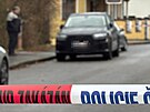 Pra��t� policist� zasahovali ve Vojtov� ulici v pra�sk�ch Mod�anech, kde...