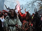 Mikulsk podveer ve Zln zpest dsiv erti ze skupiny Krampus Ateris.