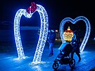 Svtelná zahrada Winter World na hradeckém letiti (8. prosince 2025)