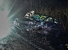 Nehoda dvou osobnch vozidel na pomez Karlovarskho a Plzeskho kraje si...