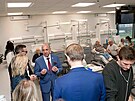 Otev�en� n�stavby na Fakultn� nemocnici Plze�, kterou po��dil N�rodn� registr...