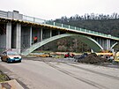 Prce na rekonstrukci mostu v Libln stle jet pokrauj, nicmn vliv na...