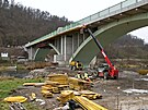 Prce na rekonstrukci mostu v Libln stle jet pokrauj, nicmn vliv na...