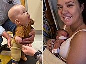 I bez rukou a nohou je chlape�ek ��astným dít�tem. �Má okolo sebe tolik lásky a...