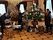 Mimoádný prohlídkový okruh na zámku v Hradci nad Moravicí se jmenuje Vánoce u...