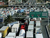 Stávka �idi�� kamion�, jako ta z roku 2007, která zablokovala celou Itálii? To...