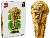 Replika trofeje FIFA World Cup v mítku 1:1 z 2 842 dílk. Trofej je prvním...