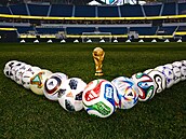 Ikony svtového fotbalu v jednom pehledu. Míe, které psaly djiny.