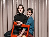 Zleva Jií a Jan Dlouhý