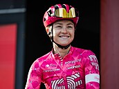 Veronica Ewersová na startu Amstel Gold Race.