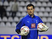 Bývalý eský branká Radek erný v barvách Tottenhamu.