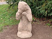 Návtvníci Zahrady vzpomínek v Liberci mohou opt vidt obnovená sochaská...