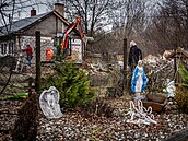 Ostravská kolonie Bedika poté, co padl poslední objekt ze souasné vlny...
