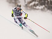 Jan Zabystan bhem super-G v americkém Beaver Creeku