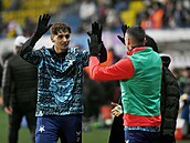 Teplice, 5.12. 2025, FK Teplice - Slavia Praha, utkání 18. kola Chance ligy....