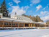 V Luhaovicích je krásn i v zim. Silvestrovské oslavy zde byly vdy proslulé.