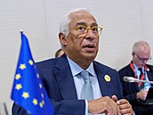 Pedseda Evropské rady António Costa na schzi Evropské a Africké unie (24....