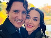 Justin Trudeau a Katy Perry (6. prosince 2025)