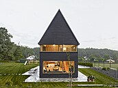 Rodinný dm v Kolín od studia 0,5 Studio je elegantn a stídm navrená...