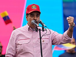 Venezuelský prezident Nicolás Maduro (1. prosince 2025)