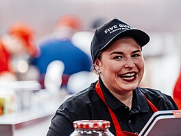 První pobo�ka oblíbeného fast foodového �et�zce Five Guys v OD Máj (4. prosince...